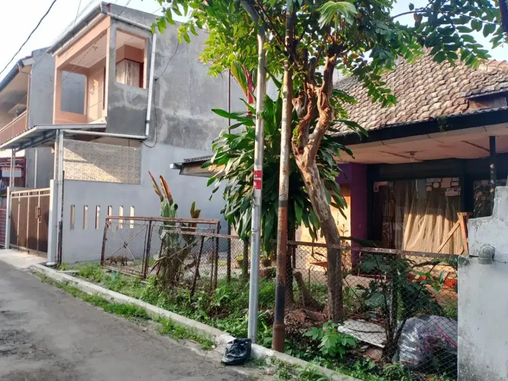 rumah lama murah siap bangun turangga buah batu bandung
