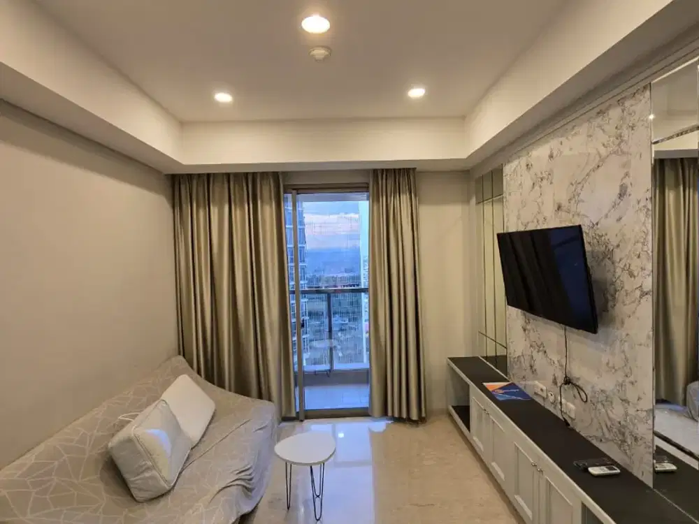 Disewa Apartemen Gold Coast PIK 1BR, 51m2, Full Furnished