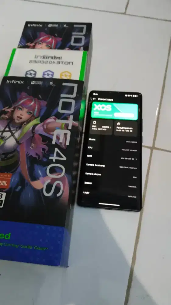 Infinix note 40S