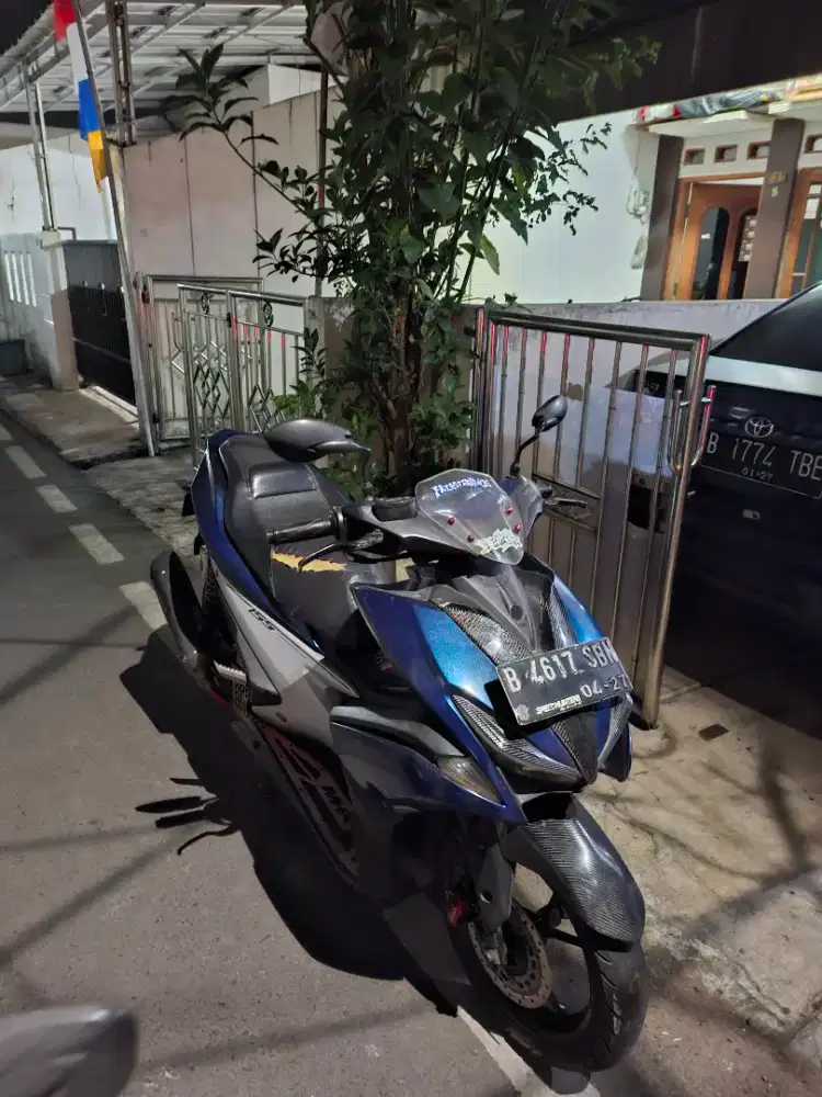 Yamaha aerox 2017 merah