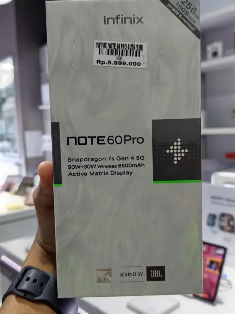INFINIX NOTE 60 PRO 8/256 GB READY STOCK DI TOKO ATLANTIS JEMPONG