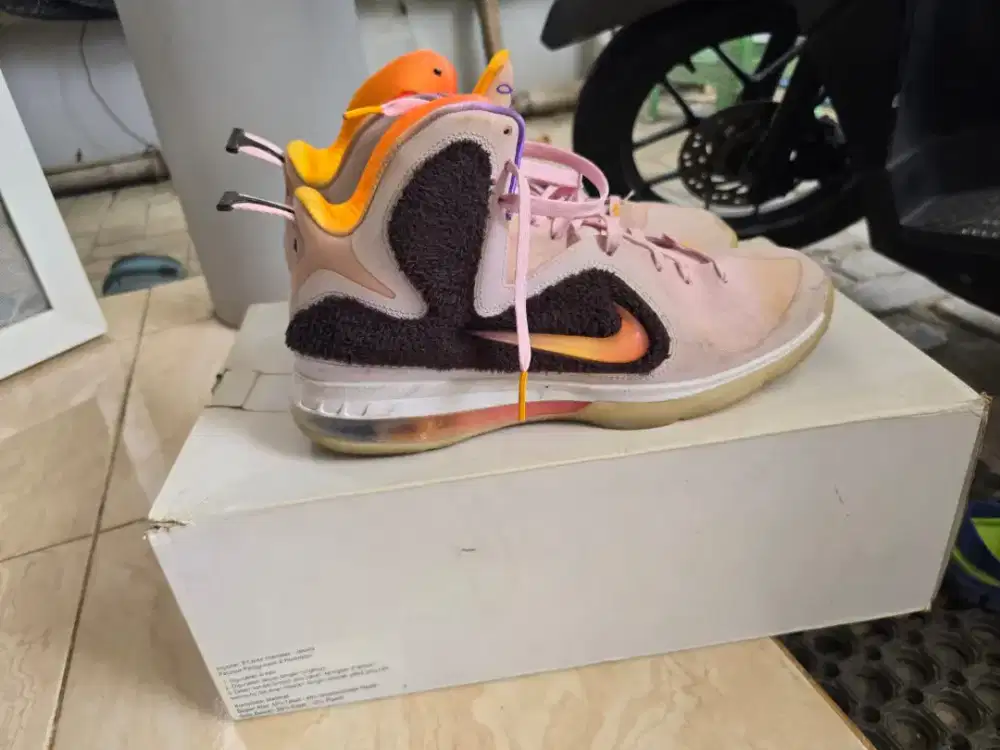 Sepatu Lebron 9 Regal Pink