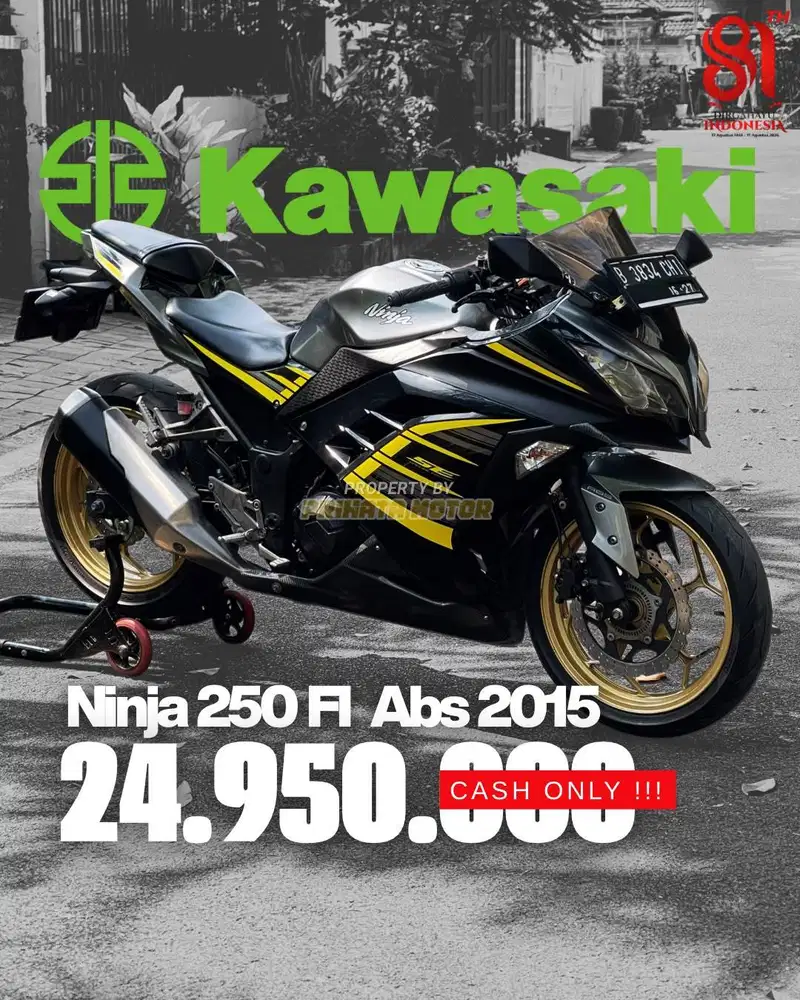 KAWASAKI NINJA 250 FI ABS 2015
