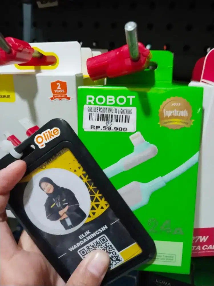 Usb robot lightning