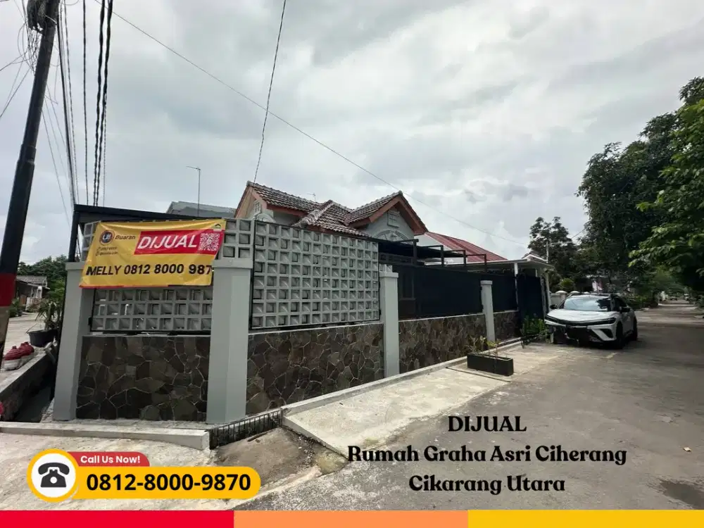 Dijual Rumah Asri Nyaman Graha Ciherang Cikarang Utara