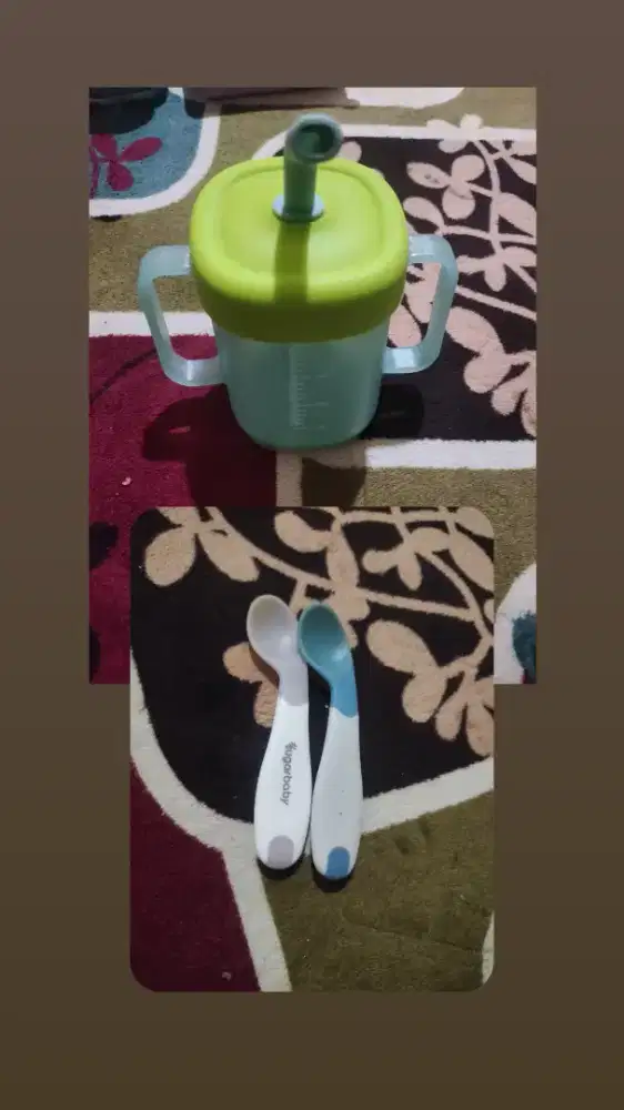 Straw Cup Training + Heat Sensing Spoon