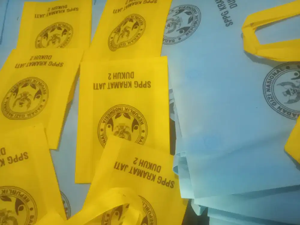 Sablon plastik,karung ,godiebag