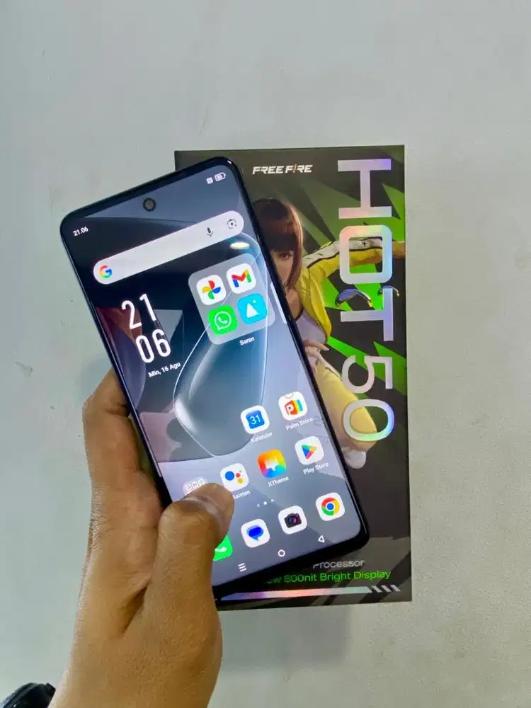 INFINiX HOT 50 RAM 6GB+6GB/256Gb