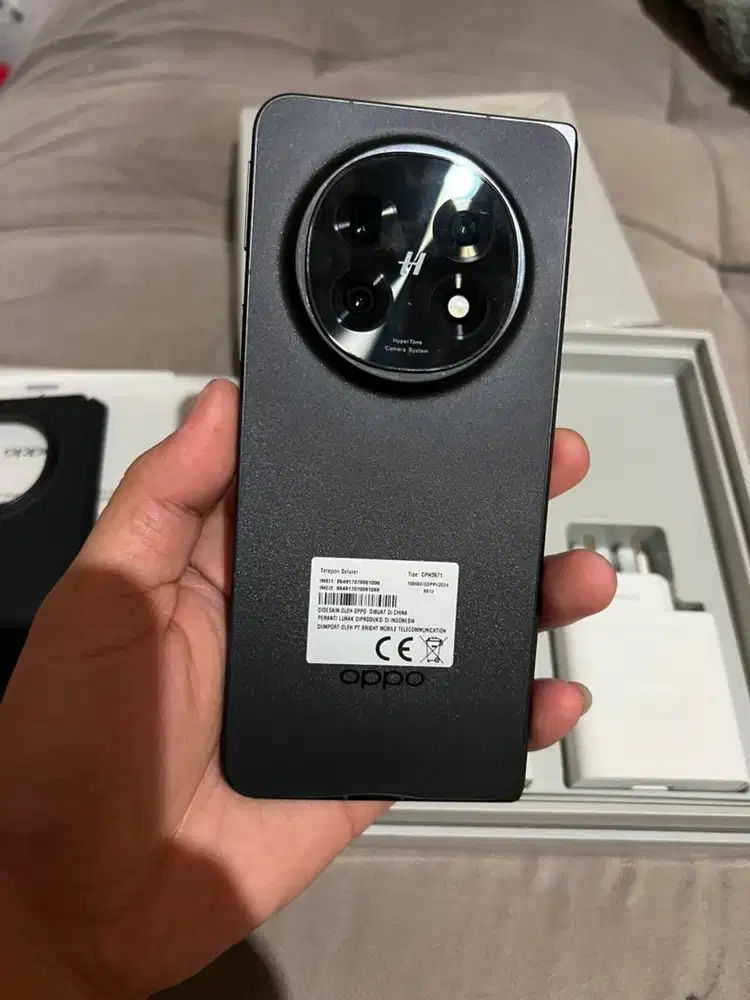 Oppo find n5 16/512 resmi fulset mulus