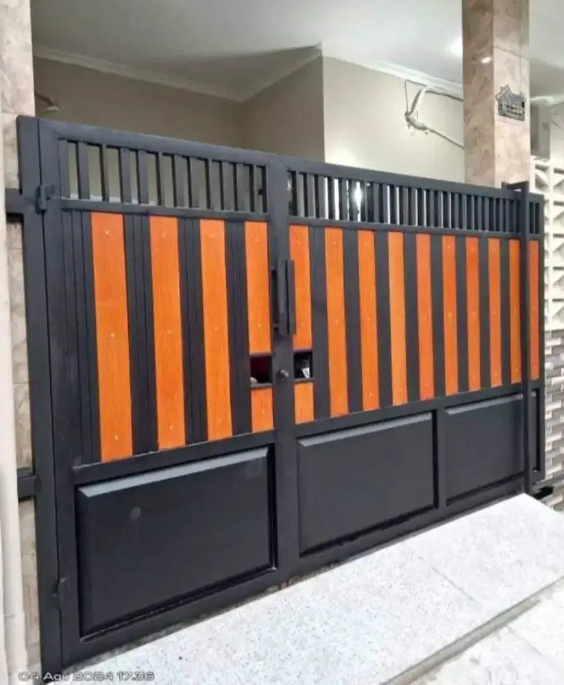 Pagar minimalis modern