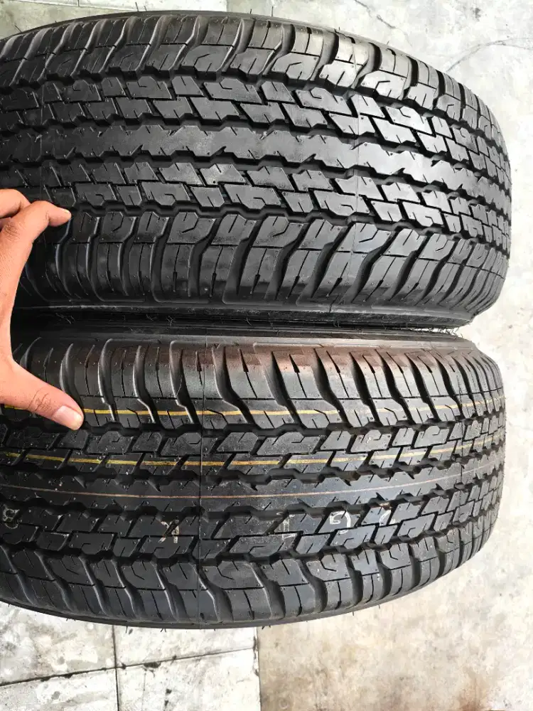 Jual ban copotan mrek Dunlop A/T 265 65 R17 kond 95% 2pcs mulus
