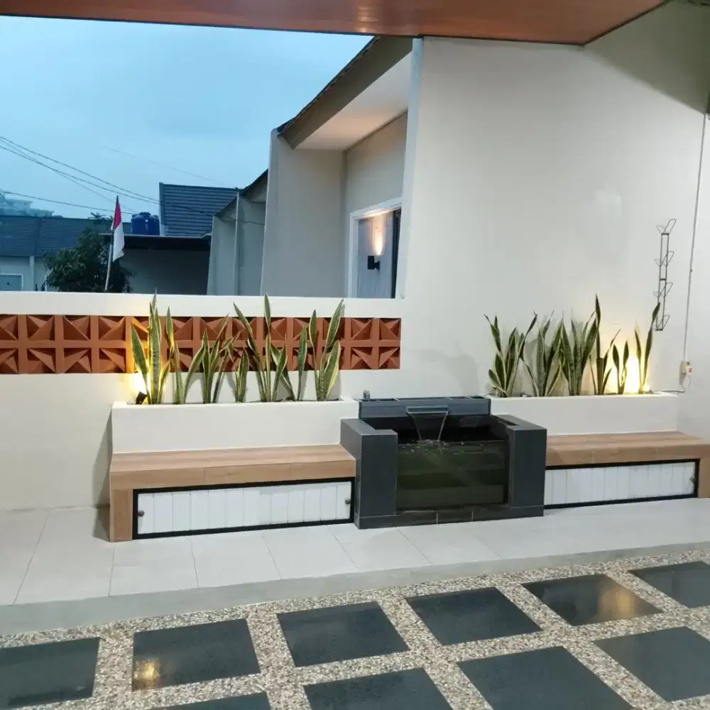 Taman dan kolam