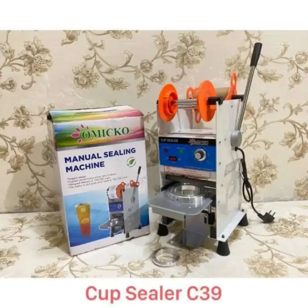 Mesin cup Sealer baru di pake sebentar
