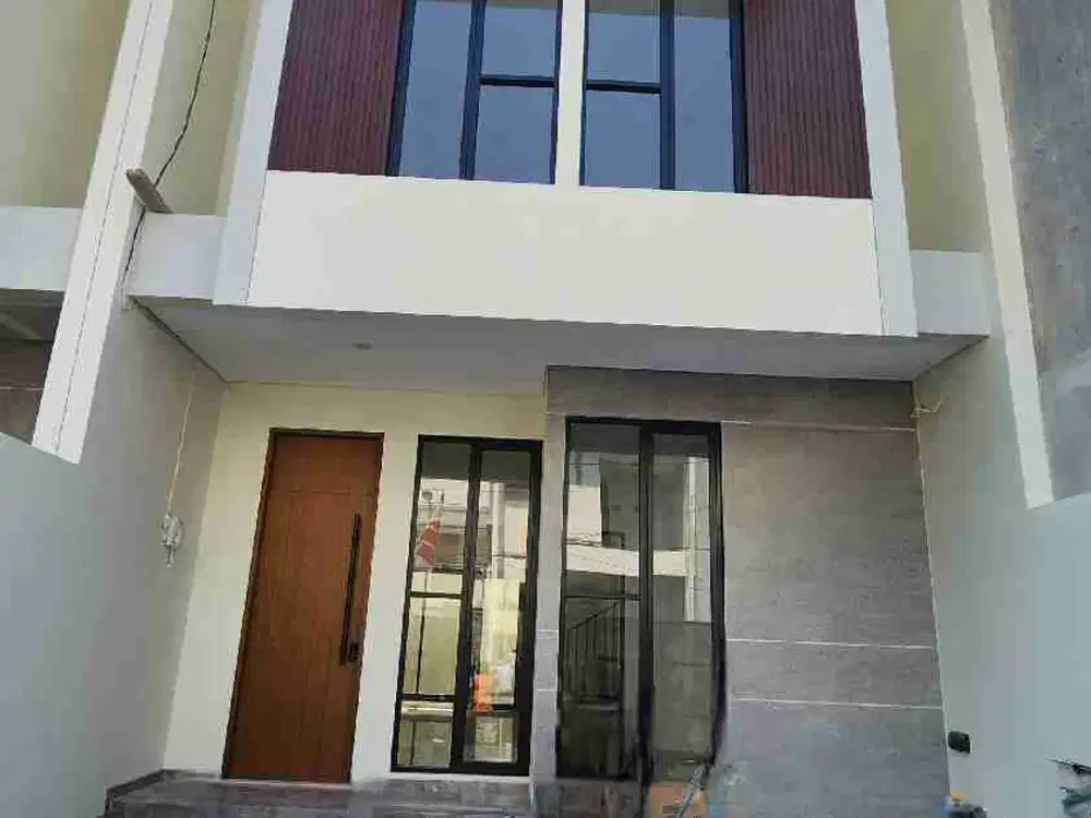 rumah dijual darmo2an baru modern minimalis surabaya barat dekat tol satelit dan hr muhamad 2lantai