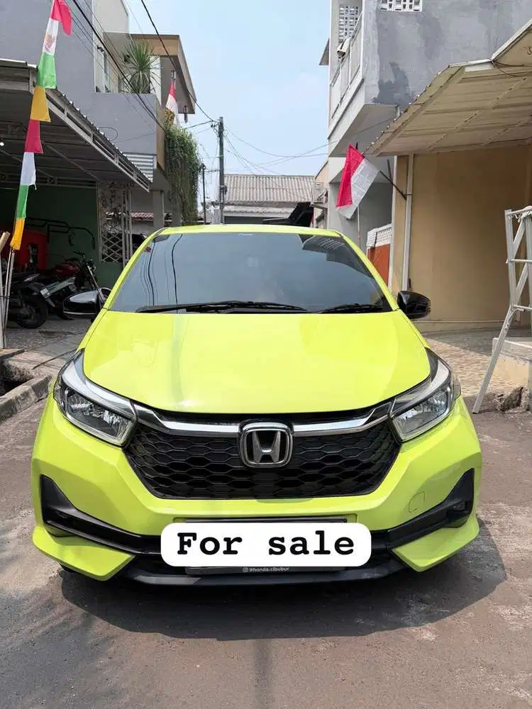 Honda Brio Satya 1,2 E cvt hijau metalik