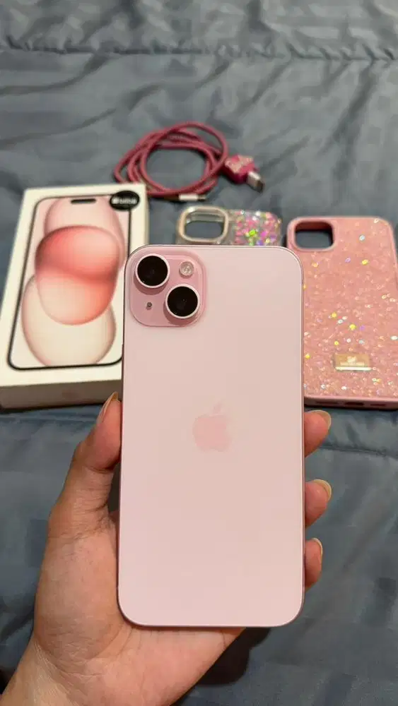 Iphone 15 Plus Pink Garansi Resmi