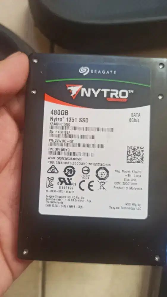 SSD Server merk Seagate NYTRO 1351 480GB