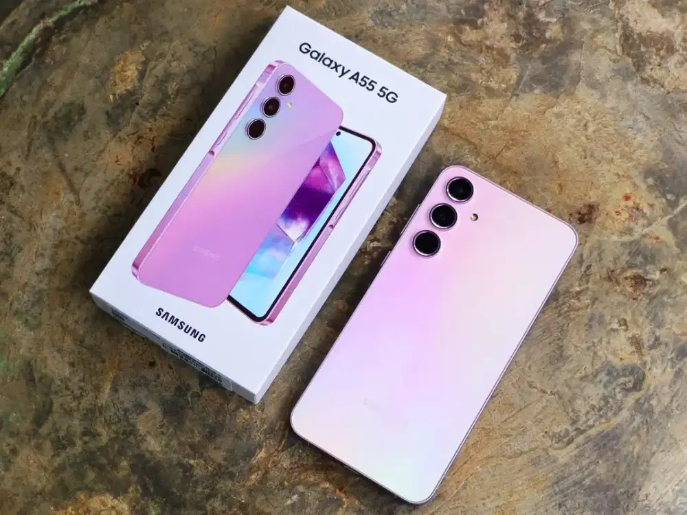 Jual hp samsung galaxy a55 mulus