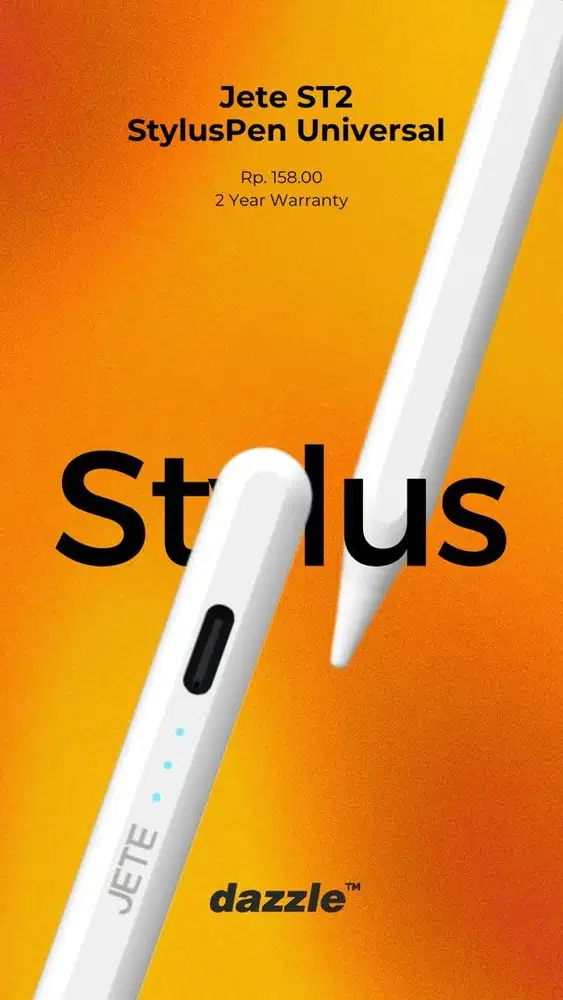 STYLUS PEN JETE ST2 GARANSI 2 TAHUN