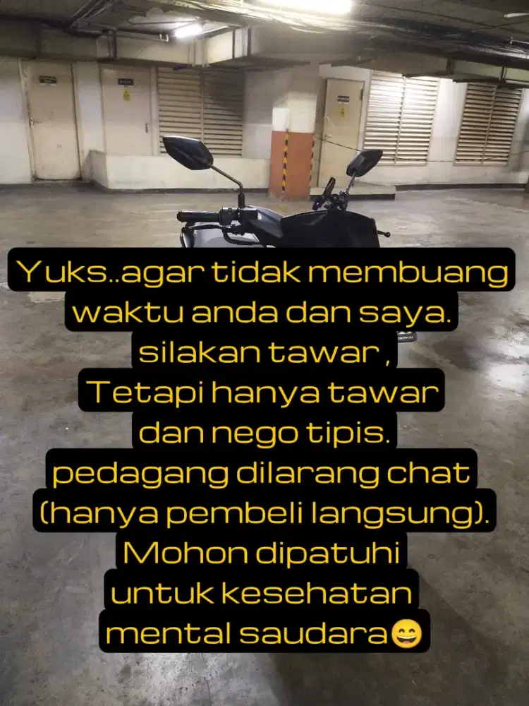Jual NMAX Hitam plat D lokasi Jakbar