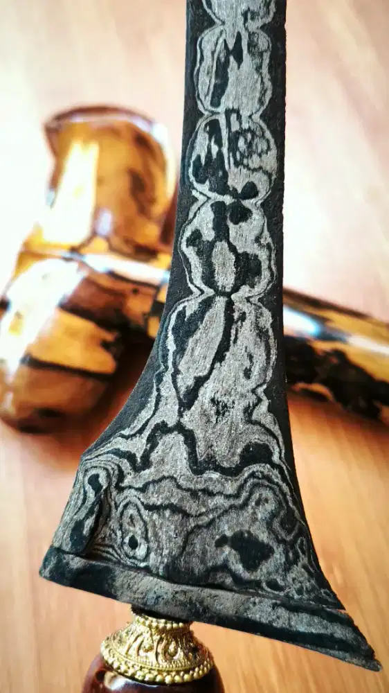 Pusaka sepuh antik langka antik kuno rare keris kyai Brojol Dwi warno