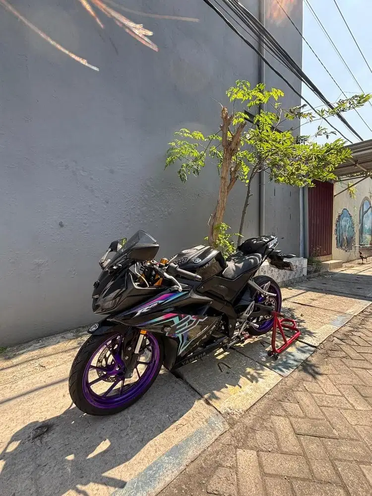 Jual Yamaha R15 V3 tahun 2018 pajak baru, kondisi mulus dijamin