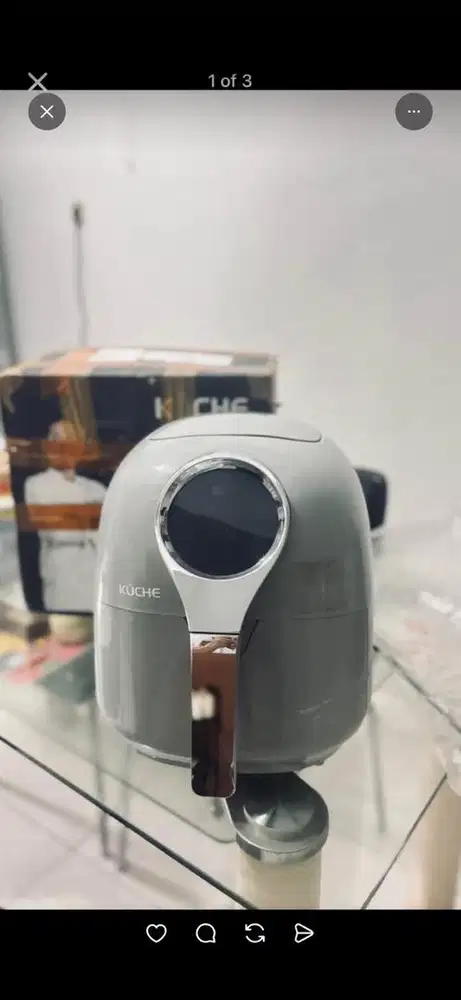 Küche Air Fryer 2.5 L Grey Chef Juna Edition