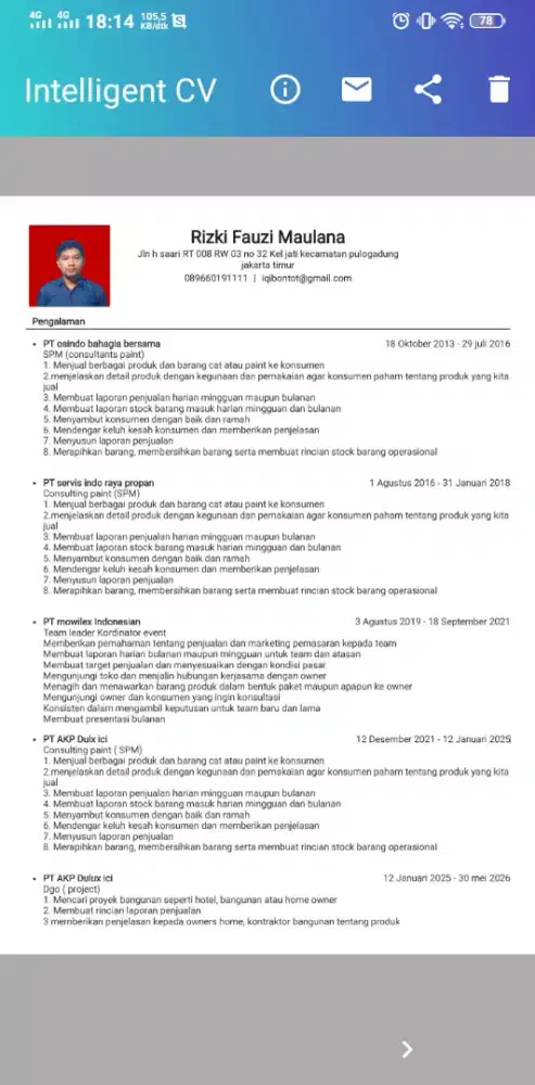 Cari kerja apa aja harian