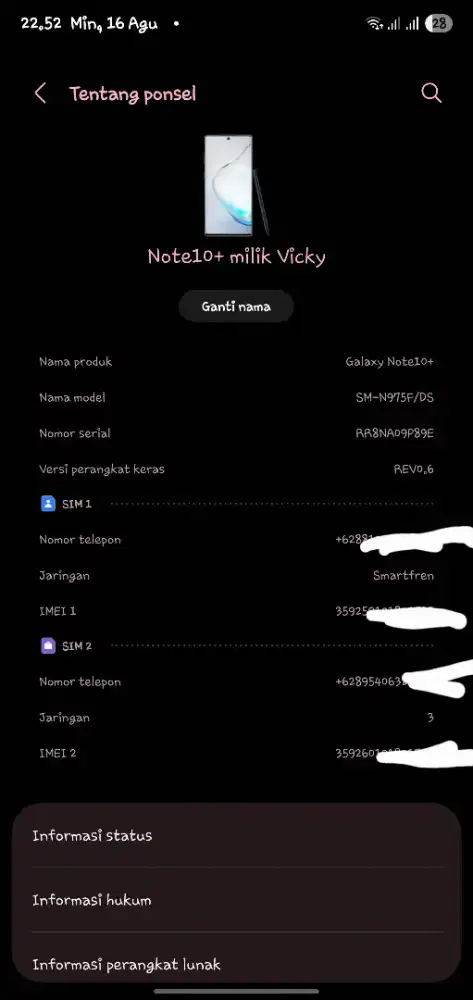 Samsung Note 10 Plus