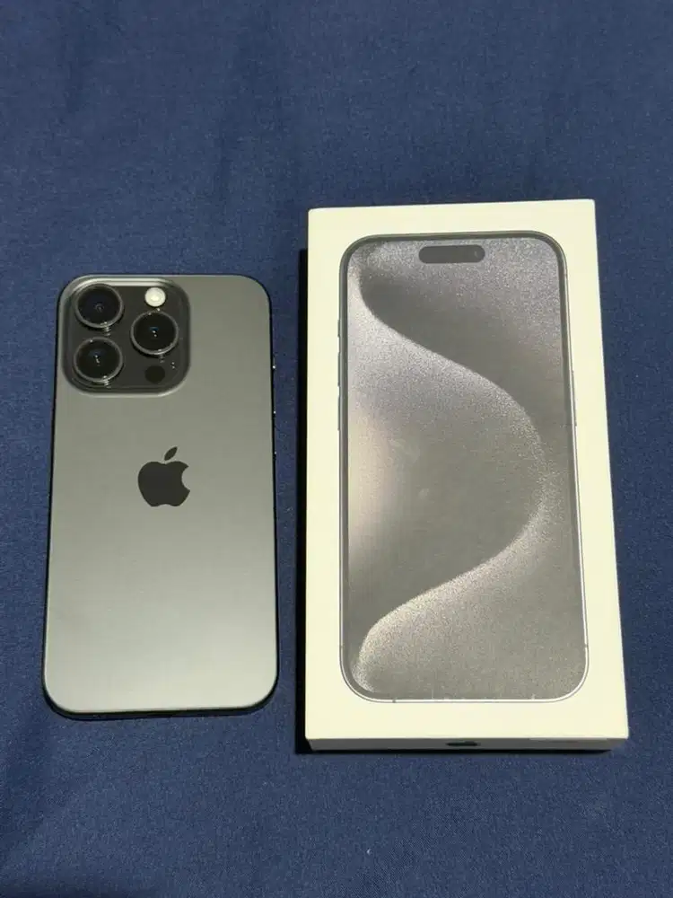Iphone 15 Pro 128GB Black Titanium Digimap