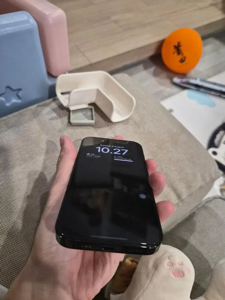 Iphone 14 pro hitam 128 gb ex ibox