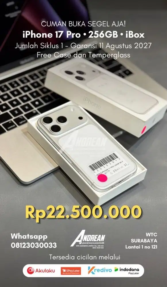 iphone 17 pro 256 gb ibox BNOB