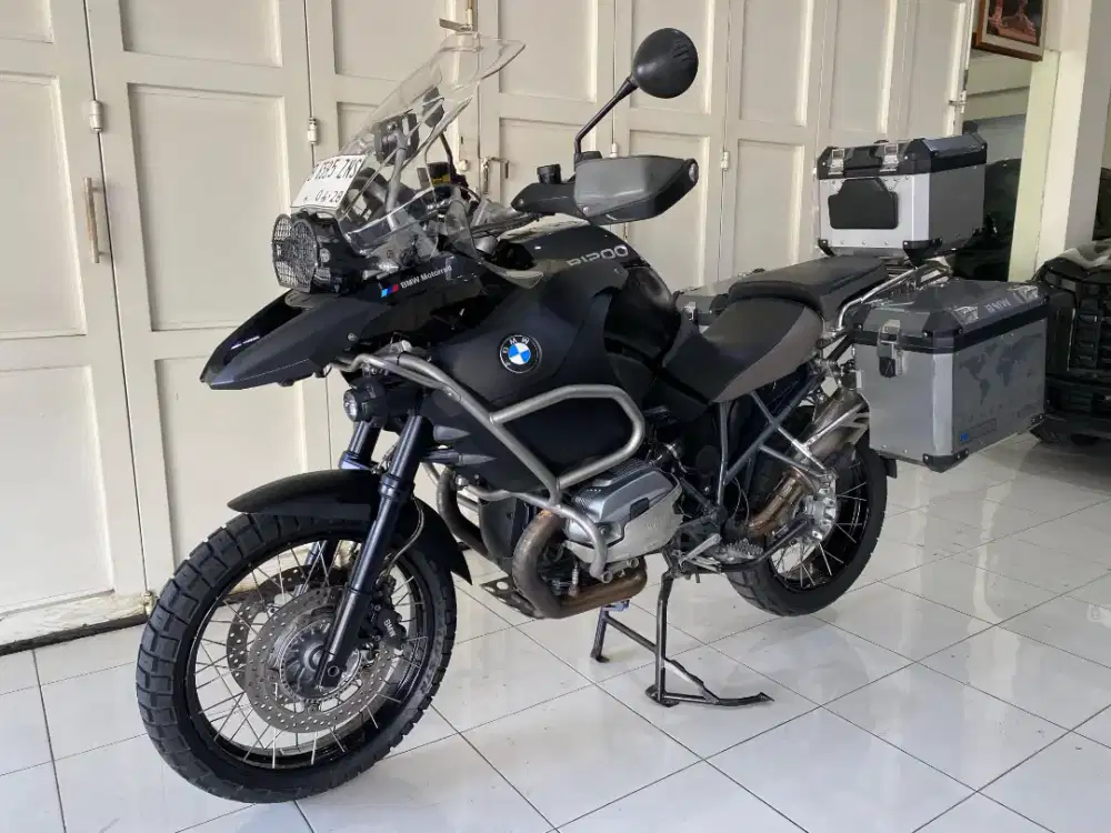 BMW R1200 GS Ralley K25 2012 Black KM 30rb Motor R 1200 GS Paper Mulus