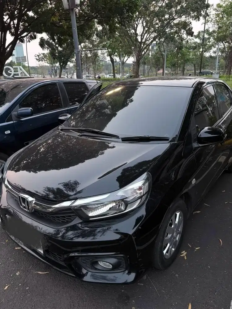 Honda Brio Satya E CVT 2020 | Tangan Pertama | Full Refresh | Ban Baru