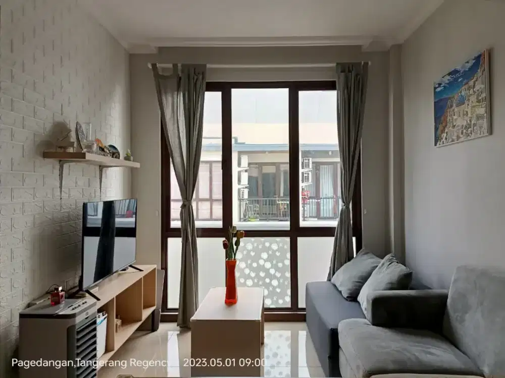 Dijual RUGI Apartemen Asatti Vanya Park BSD Low Rise Full Furnished