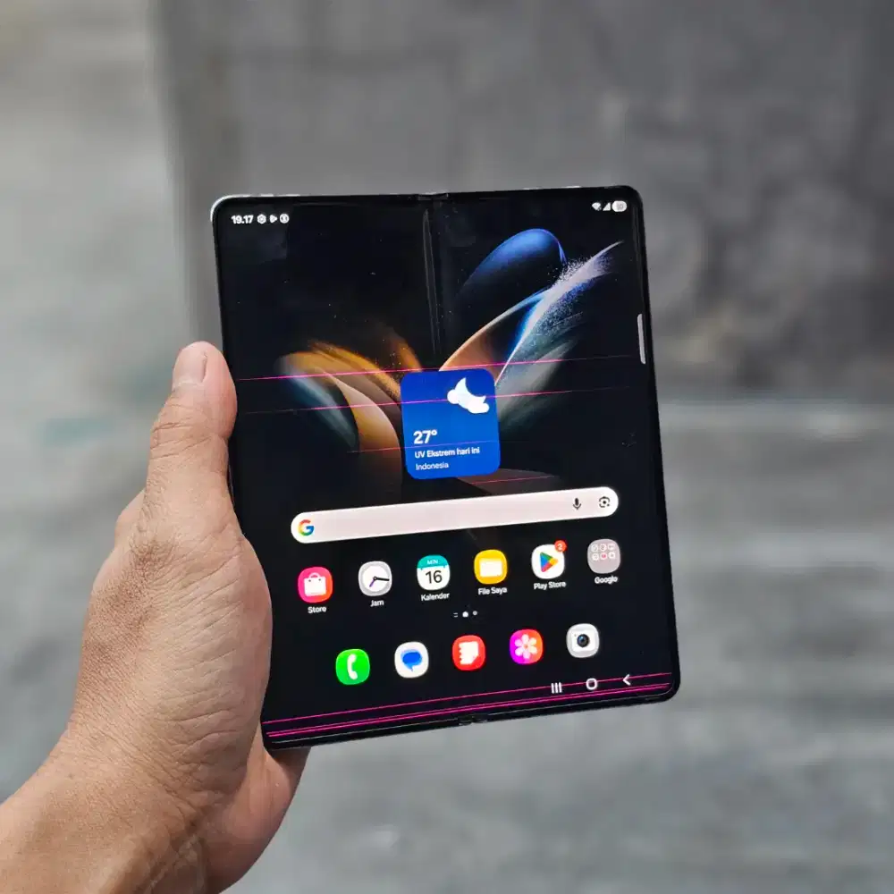 SAMSUNG GALAXY Z FOLD 4 SEIN 5G 12/256 GB MINUS GARIS FUNGSI NORMAL