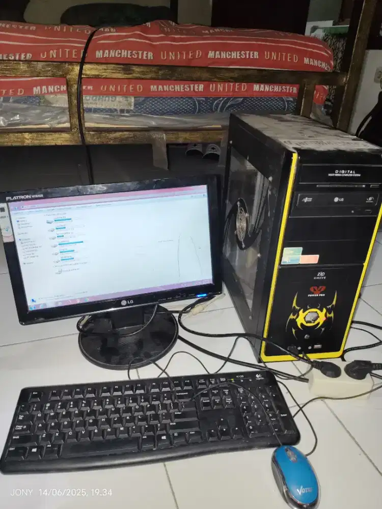 Komputer dekstop lengkap