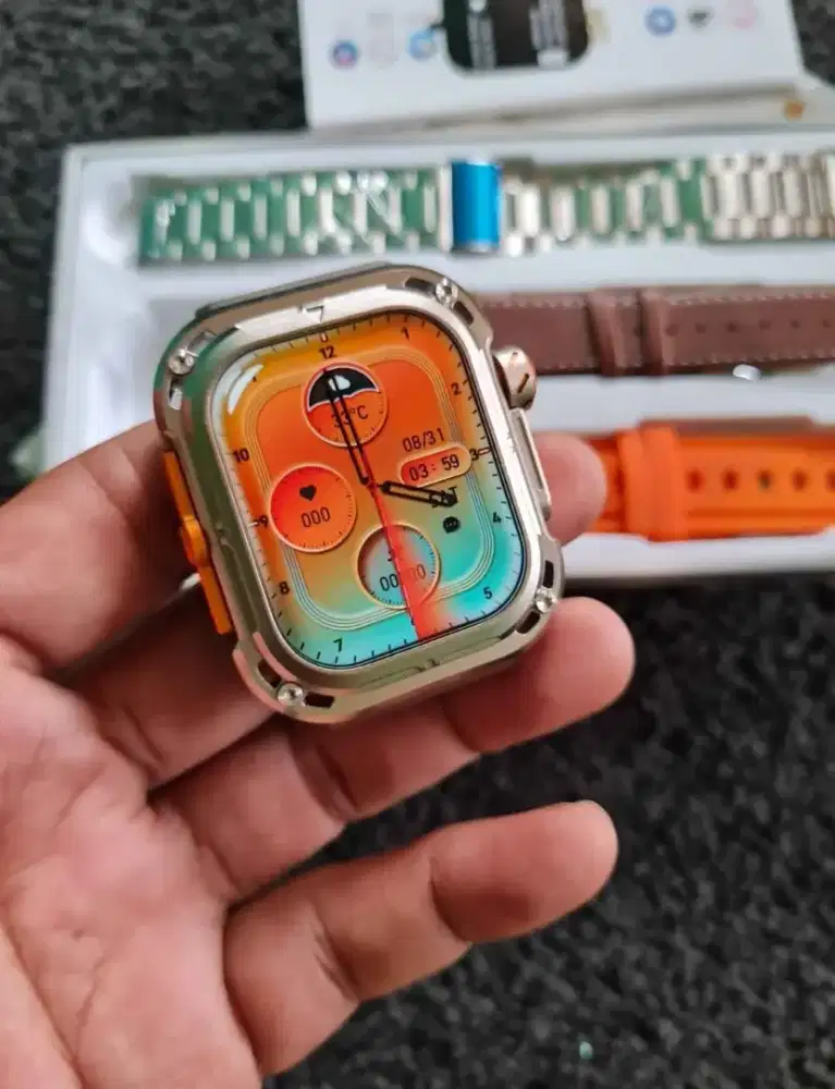 Smwtch LGZ sunbreaker series fitur lengkap body full metal lyr amoled