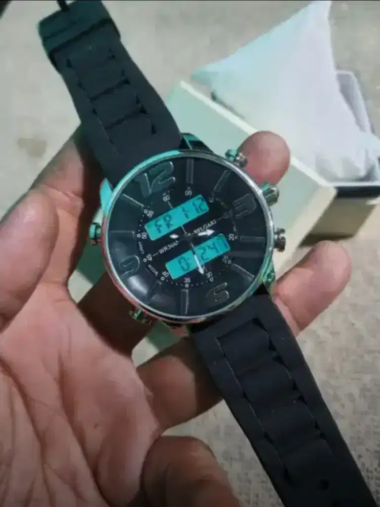 Jam tangan big dial 48mm cakep