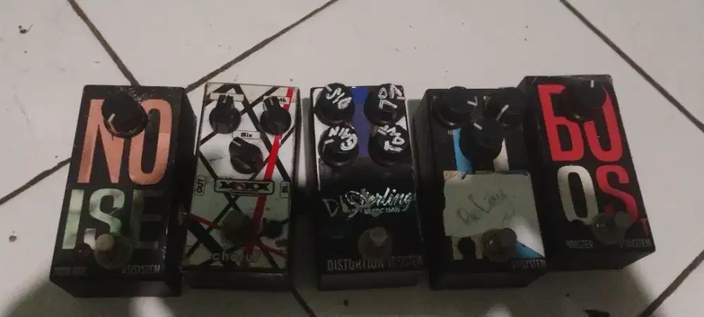 Jual efek gitar lokal