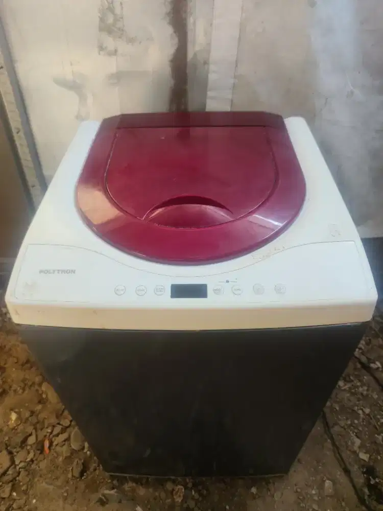 MESIN CUCI 1 TABUNG POLYTRON 7KG OTOMATIS