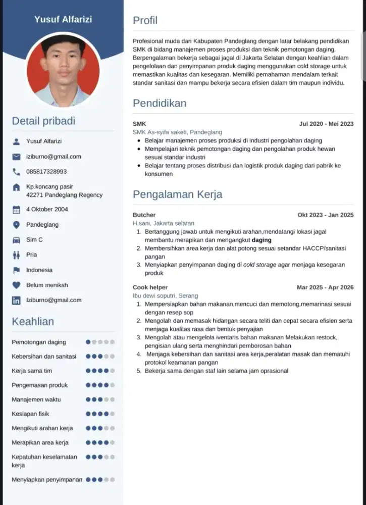 Saya sedang mencari pekerjaan di apk OLX
