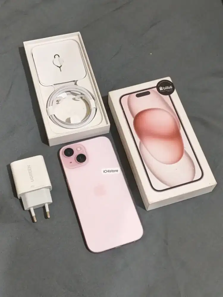 iPhone 15 iBox 128gb
fullset