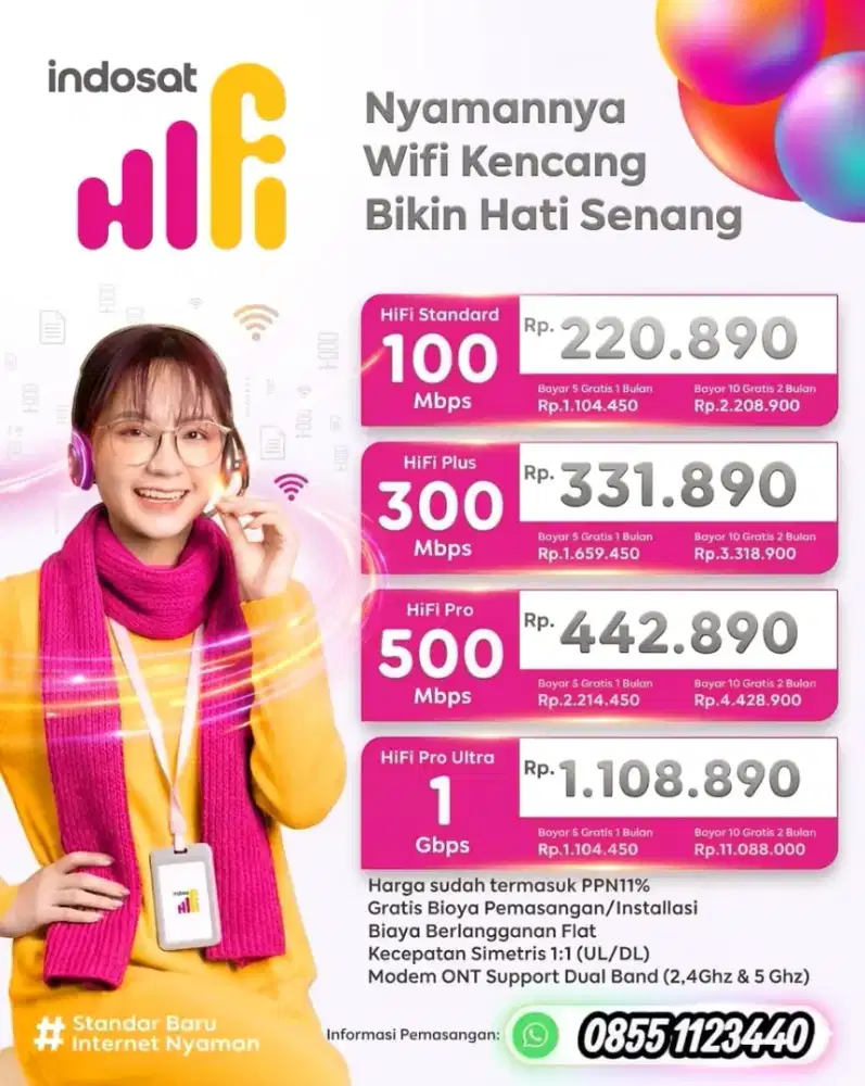 WiFi Indosat HiFi Bandung
