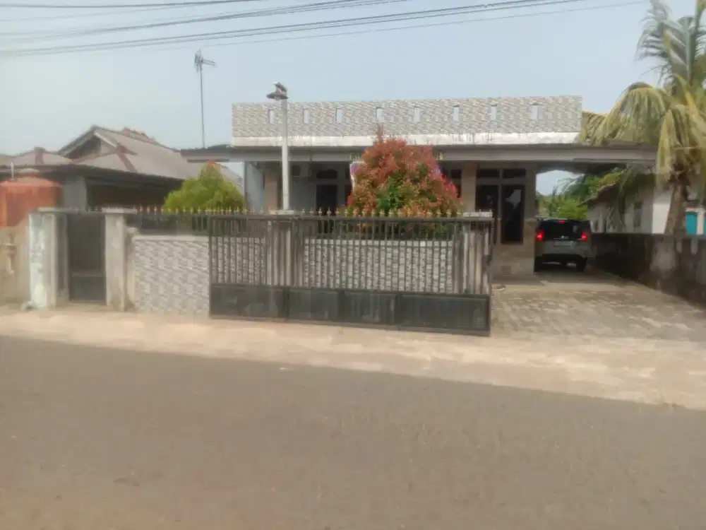 JUAL RUMAH MURAH PINGGIR JALAN