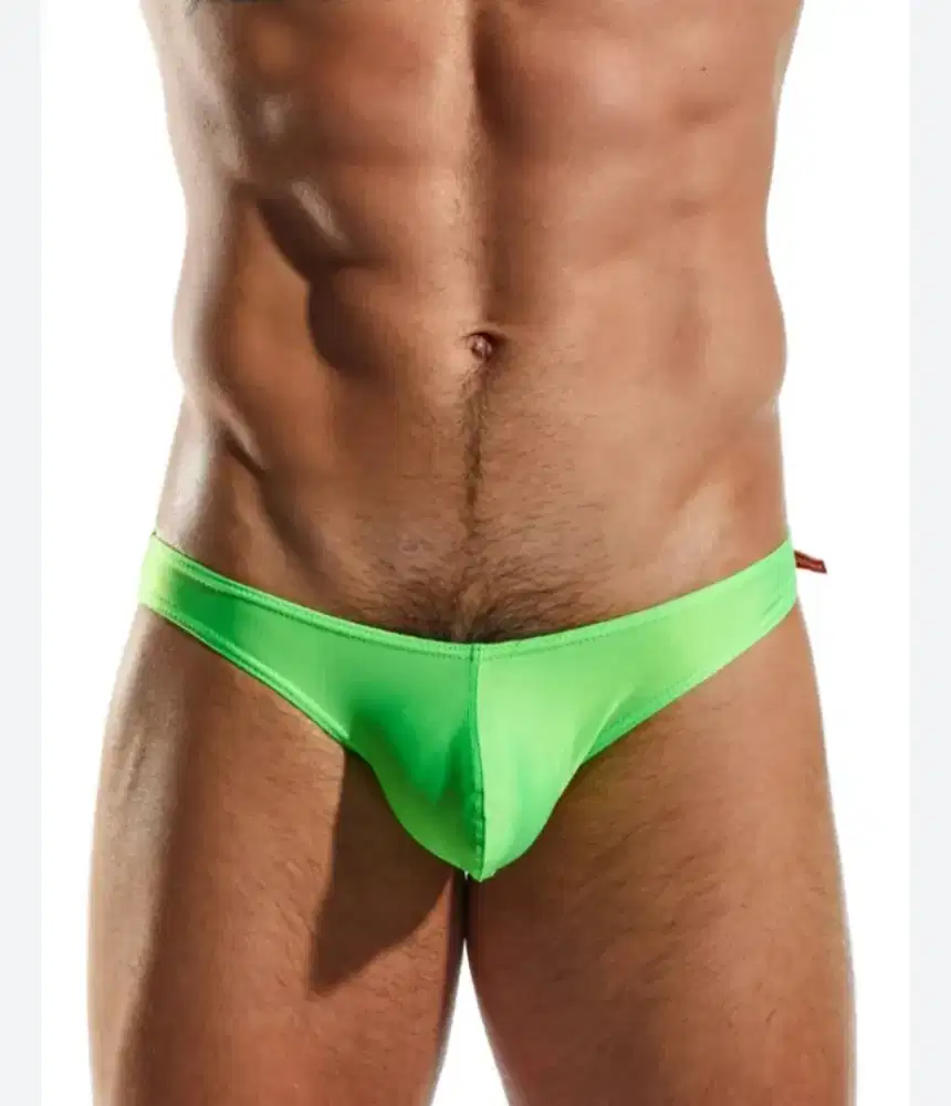 Celana renang pria Cocksox Mens Low Rise Bulge Pouch Bikini Swim Brief
