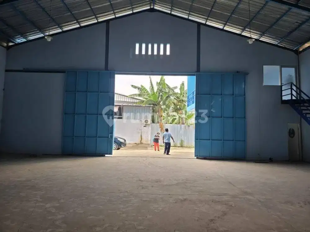 Gudang Baru Gandeng 200m,400m,600m ada Office, Ruang Karyawan 2lantai Lokasi Gudang di Mustika Jaya, Bekasi #803