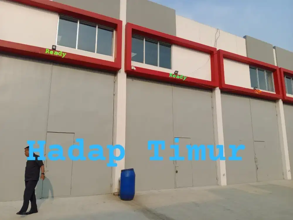 Gudang Bisa Produksi Siap Pakai Di Kawasan Pergudangan Tambun #1454