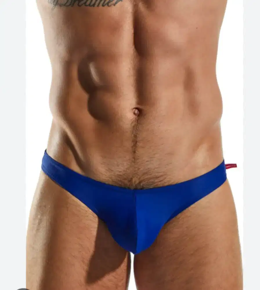 Celana renang pria Cocksox Mens Low Rise Pouch Bikini Swim Brief Navy
