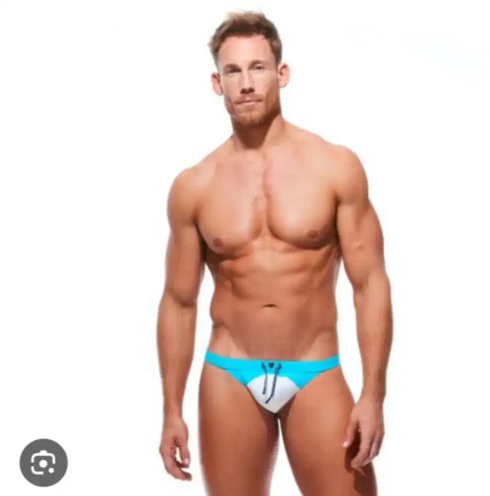 Celana renang pria Gregg Homme Coast Swim Brief Aqua